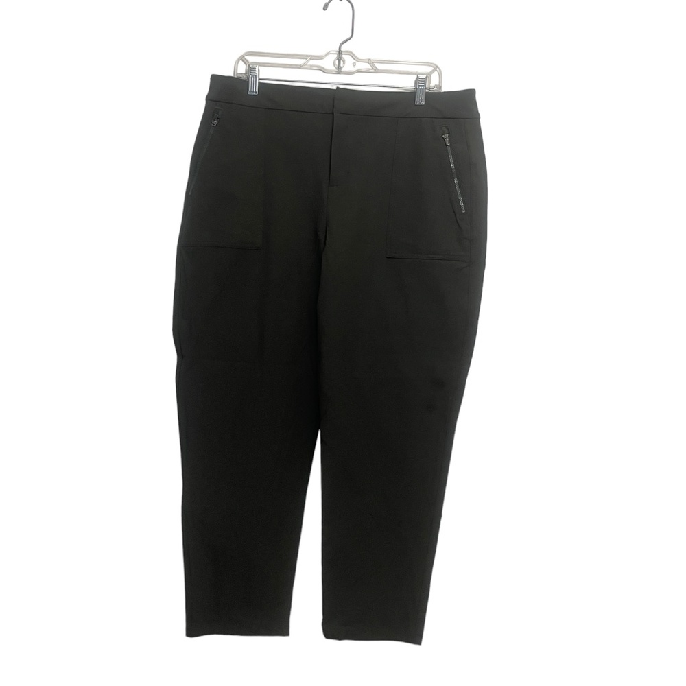Athleta‎ Women's 16 Olive Zip Pants Pockets